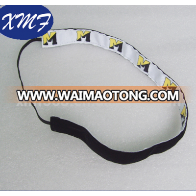 silicone logo printing decorative headbands